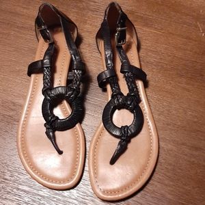 Antonio Melani Leather Sandals